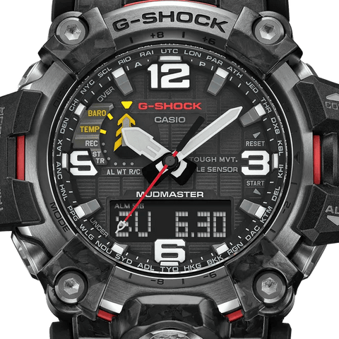 G-Shock Mudmaster Analog-Digital Black-Green Men's Watch GWG2000