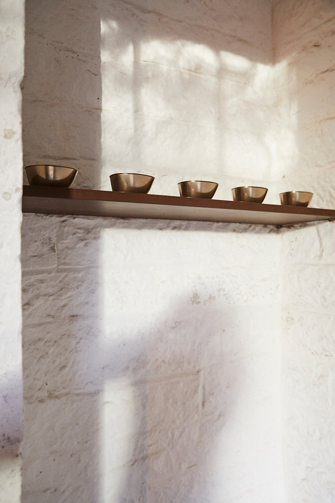 Home accessory by Aesop. The Brass Oil Burner.