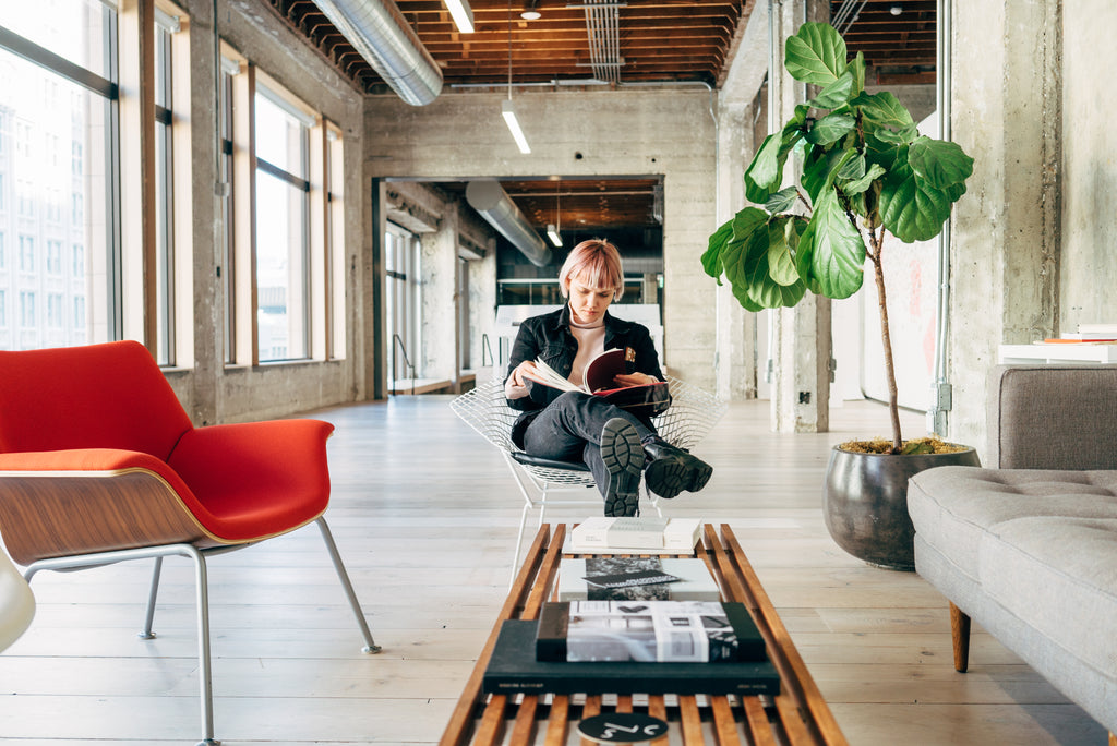A conversation about mobile photography and VSCO app with Greg Lutze. A modern and mid century interior design at VSCO HQ. Designed by DeBartolo Architects in Oakland, San Francisco. 
