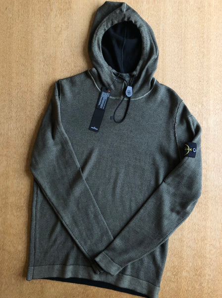 stone island toggle hoodie