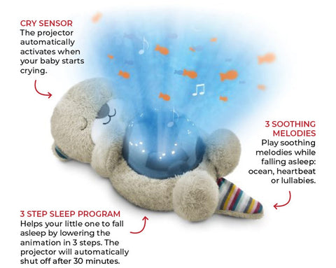 Otto the Otter Projector and White Noise Soother