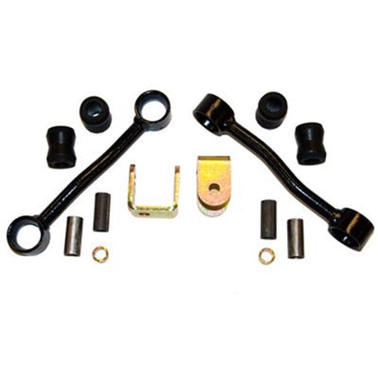 Pro Comp Suspension 91-6100B Sway Bar Link Kit; Black; 4-6 in.;