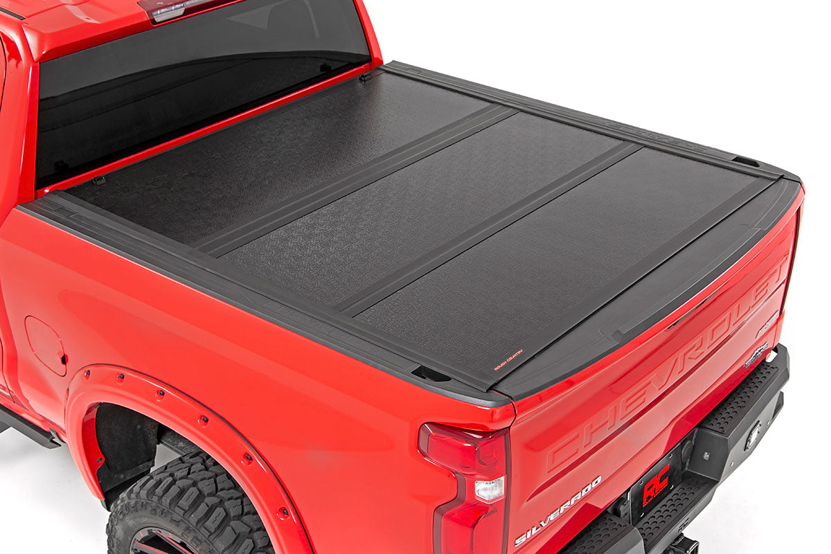 Rough Country 47120580 Low Profile Hard TriFold Tonneau Cover 1920