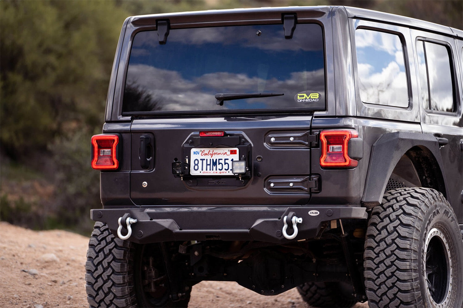 DV8 Offroad TSJL-03 Spare Tire Delete With Light Mounts For 18-22 Jeep  Wrangler JL DV8 Offroad | Truck Part Superstore CANADA