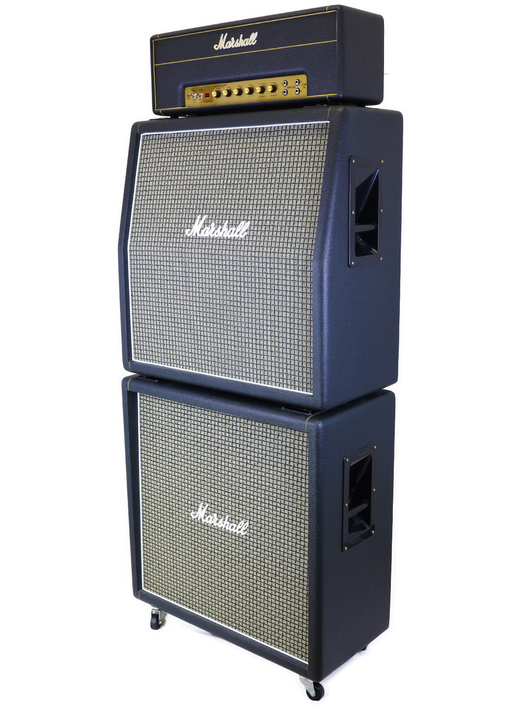 SOLD - Marshall 2061X Lead & Bass 20 Handwired Amp Head & Stack