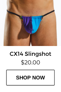 Link to Cocksox CX14 Ecology Collection men's underwear slingshot g-string thong