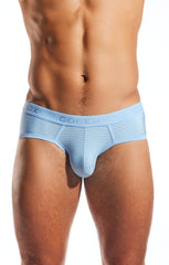 Catalogue image featuring Cocksox CX76LUX Lux Collection men's underwear sports briefs in Maya