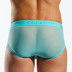 Catalogue image featuring Cocksox Mesh Underwear in Cool Wave