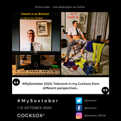 Entry to the Cocksox #MySoxtober 2020 contest featuring multiple underwear