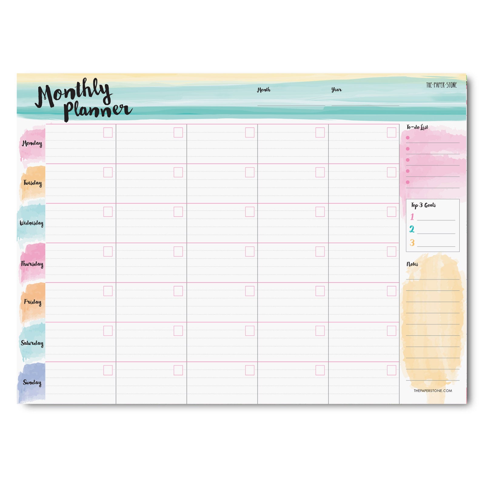 a4-weekly-planner-instant-download-lomond-paper-co-be-brave-study