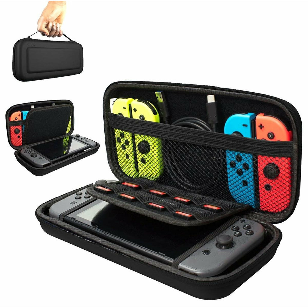 Nintendo switch case opbergtas zwart