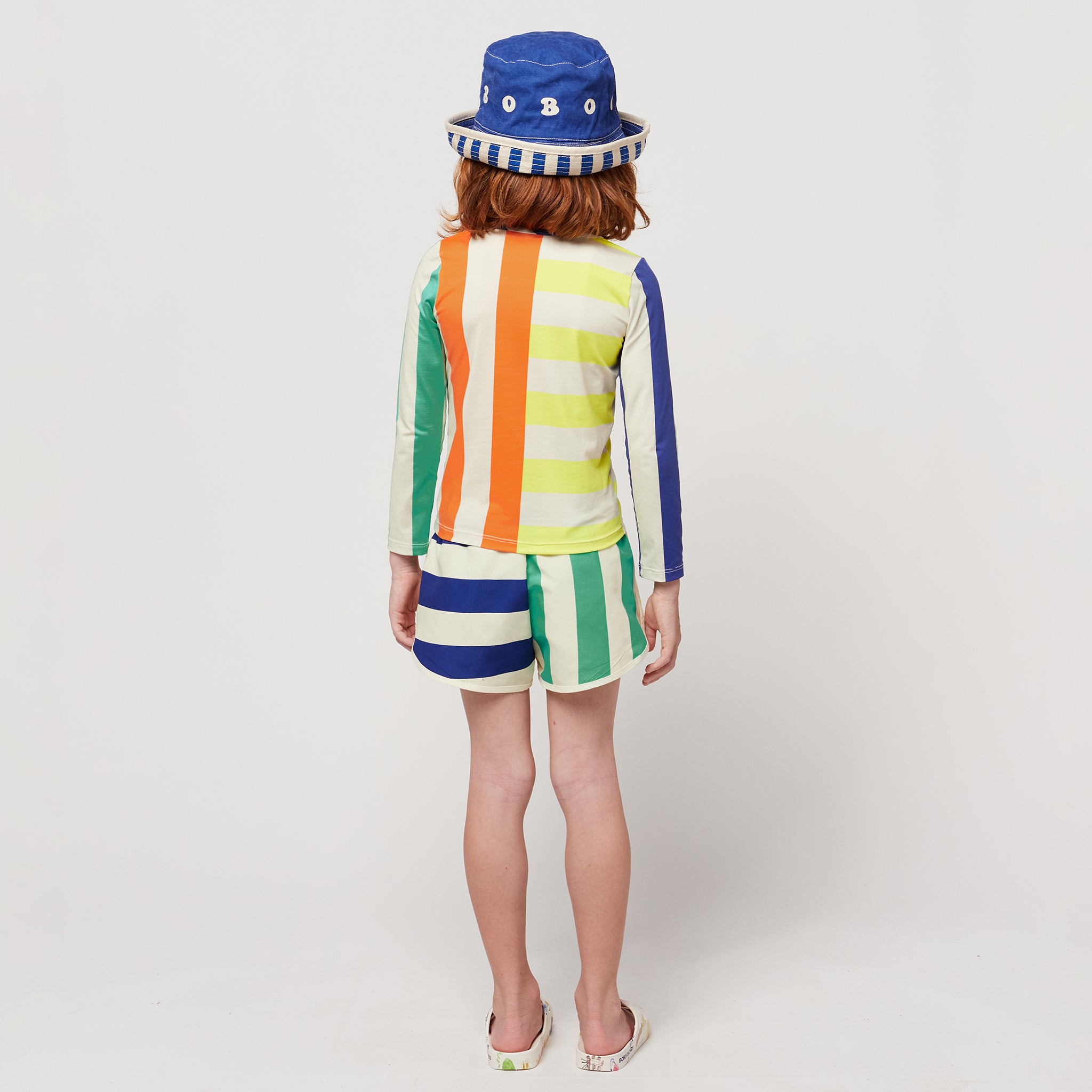 Bobo Choses Child Swim Shirt Multicolour Stripes