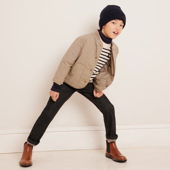 Bonpoint Child Duran Jacket Praline Brown