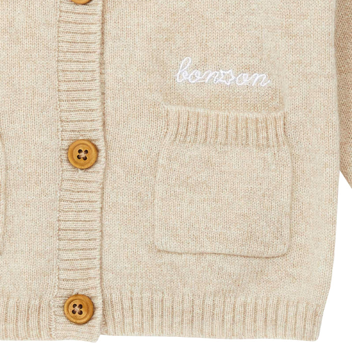 Bonton Baby Cardigan Nougat Beige