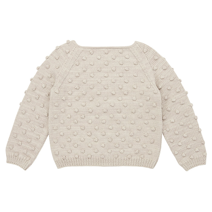 Misha & Puff Child Summer Popcorn Sweater Moon