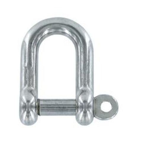 captive pin d shackle made of stainless steel