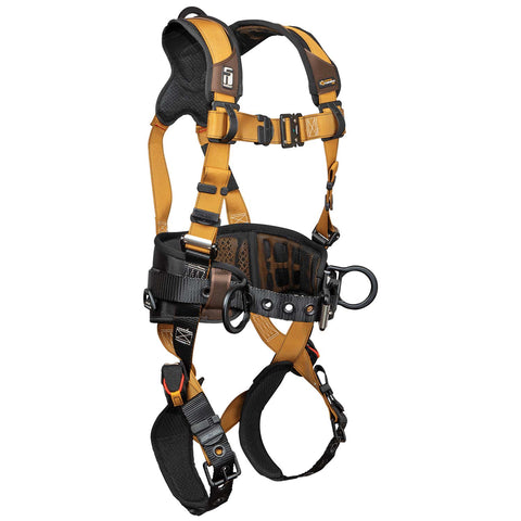 comfortech positioning body wear safety harness for fall protection