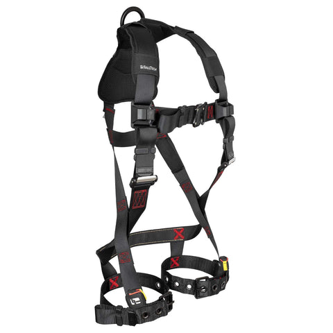 FALLTECH FT-IRON FULL-BODY SAFETY HARNESS W/ TRAUMA STRAPS