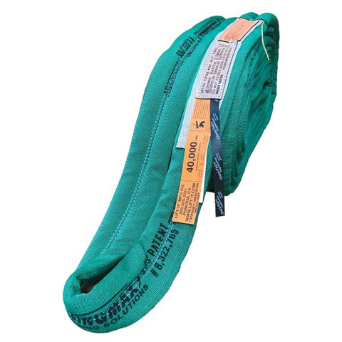 green twin path roundsling from us cargo control