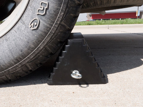 follow wheel chock safety regulations