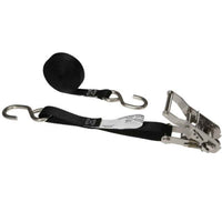 Cam Buckle Straps - 1 x 6' Cam Buckle Strap w/ S-Hooks