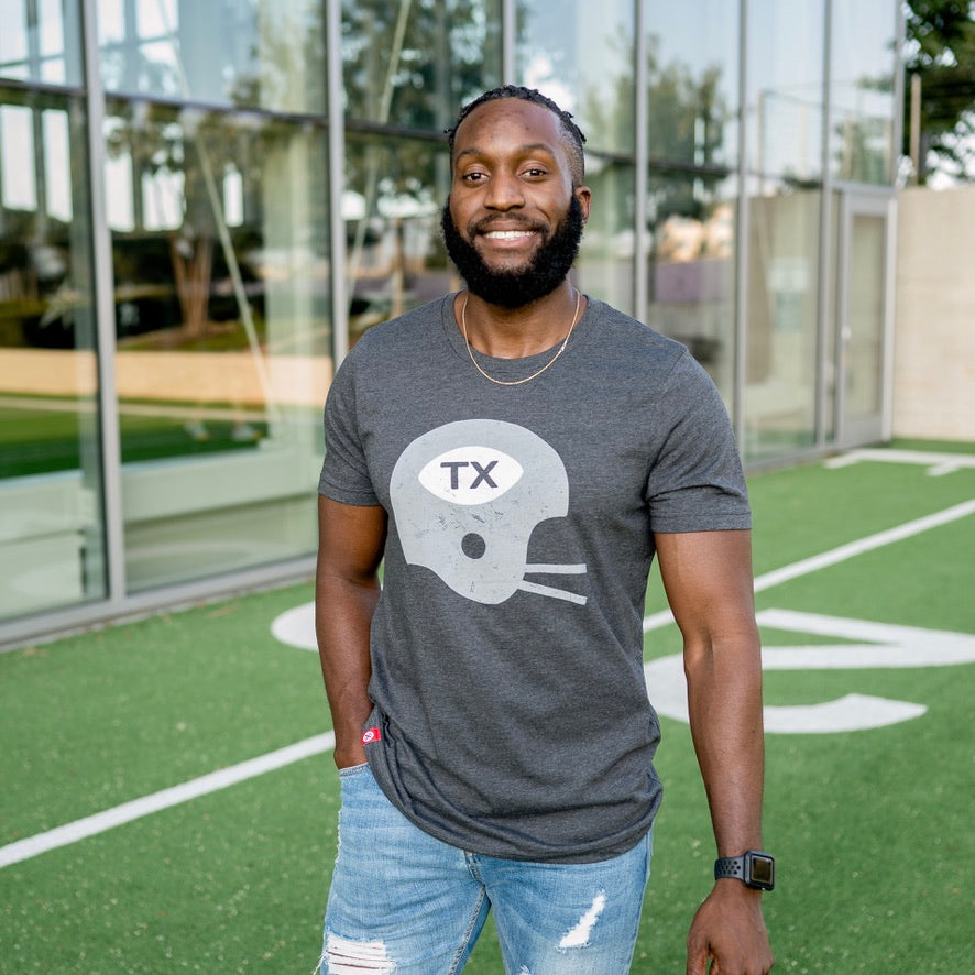 TX Football Helmet T-Shirt