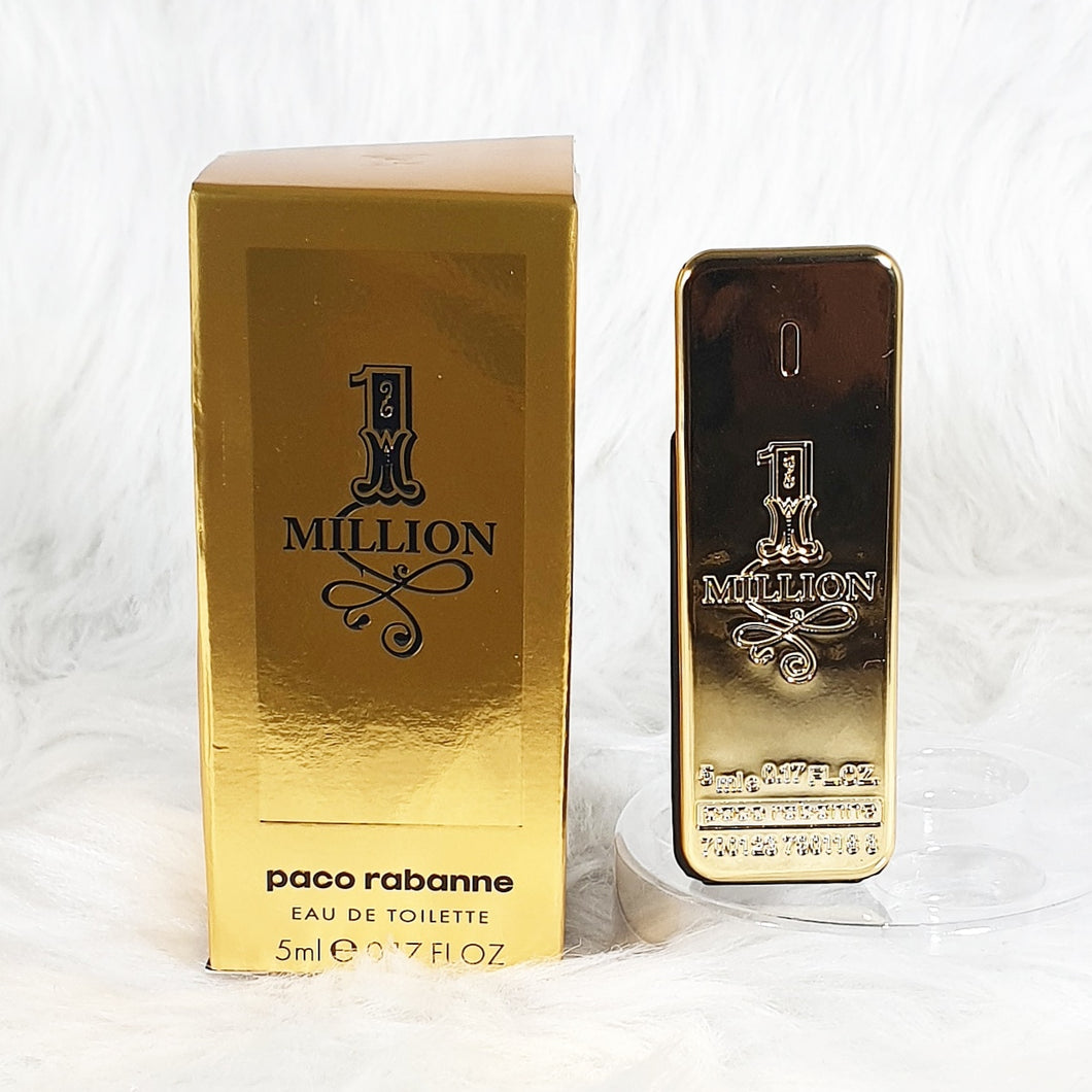 million edt 5ml mini perfume travel 