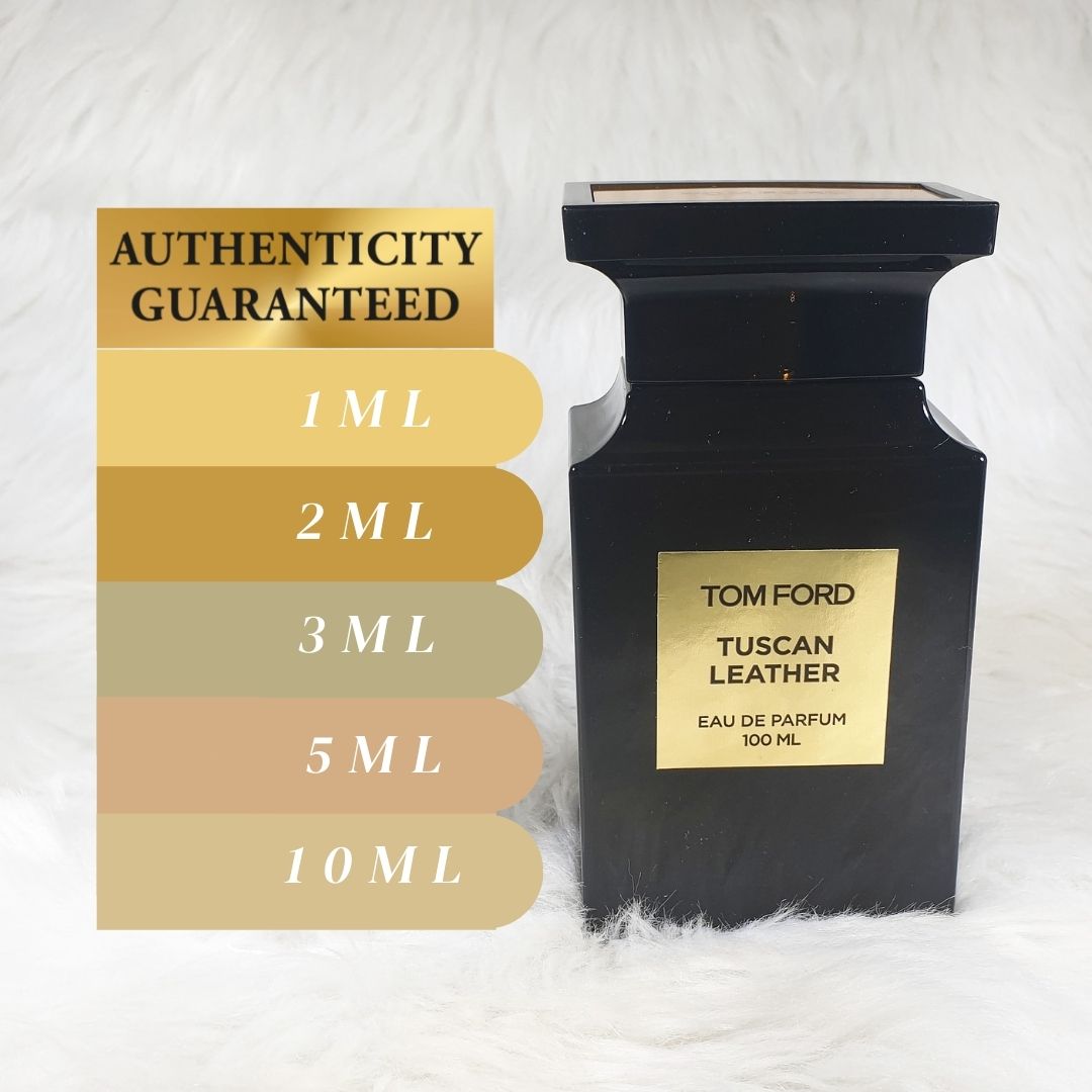 Tom Fòrd Tuscan Leather perfume decant in 1ml 2ml 3ml 5ml 10ml – Perfume  Discovery Hub