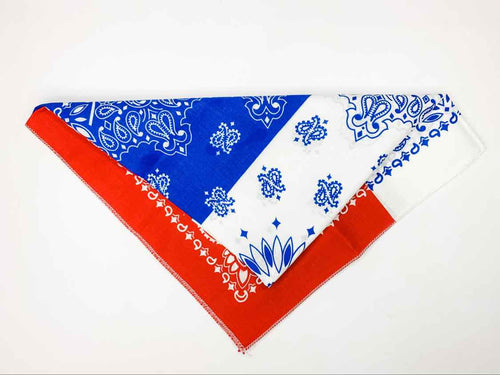 Avengers blue and red pattern bandana – Bacumba