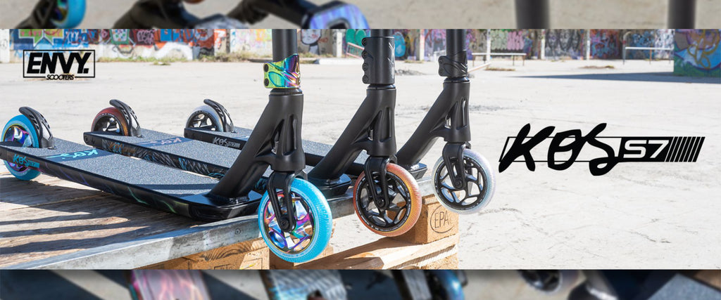 Envy KOS S7 complete scooters come in 3 different types to suit your style