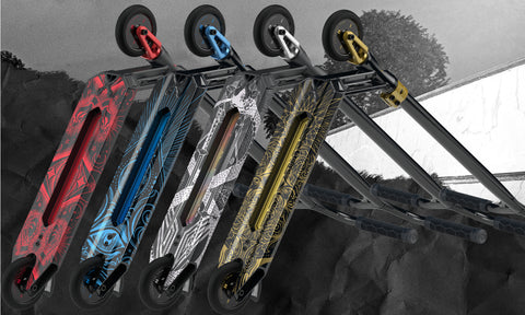 Fuzion Z350 different designs depending on the color