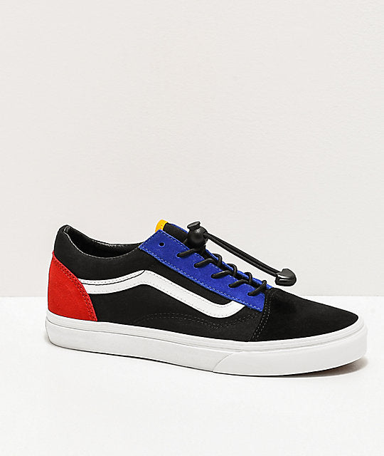 Vans Youth Old Skool Toggle Lace Block 