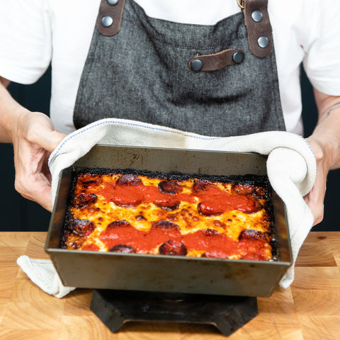 Detroit Style Pizza