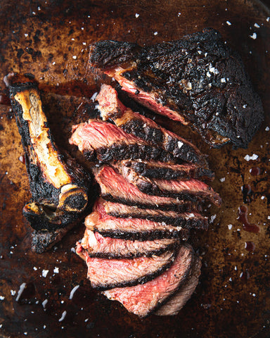 Texan Dalmatian Rubbed Steak