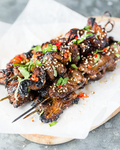 Hoisin Beef Short Rib Skewers