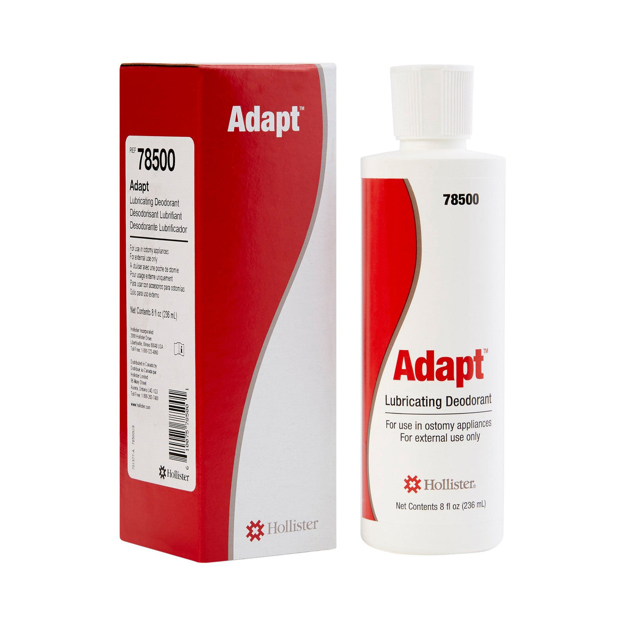 Adapt Lubricating Deodorant for Ostomy Pouches - 8 oz Bottle #78500 – My  DME Doc Medical Supplies