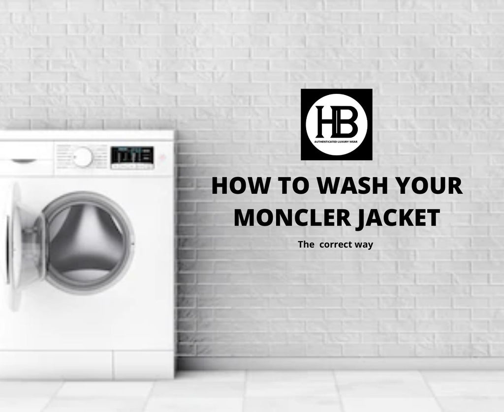 how to clean moncler coat