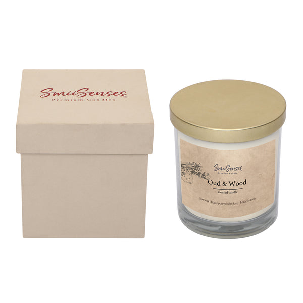 TAG 3-Wick Emerald Jar Candle, Dark Amber & Charred Birch (G15857)