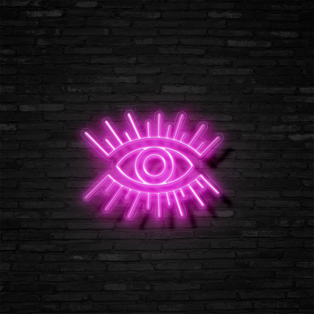 neon eye light