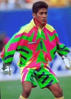 MLS LA Galaxy Nike 1996 Jorge Brody Campos Goalie Soccer Jersey