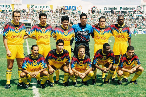 1996 Club Aguilas America Africanas Utileria Match Issue Raul Gutierre –  Proper Soccer