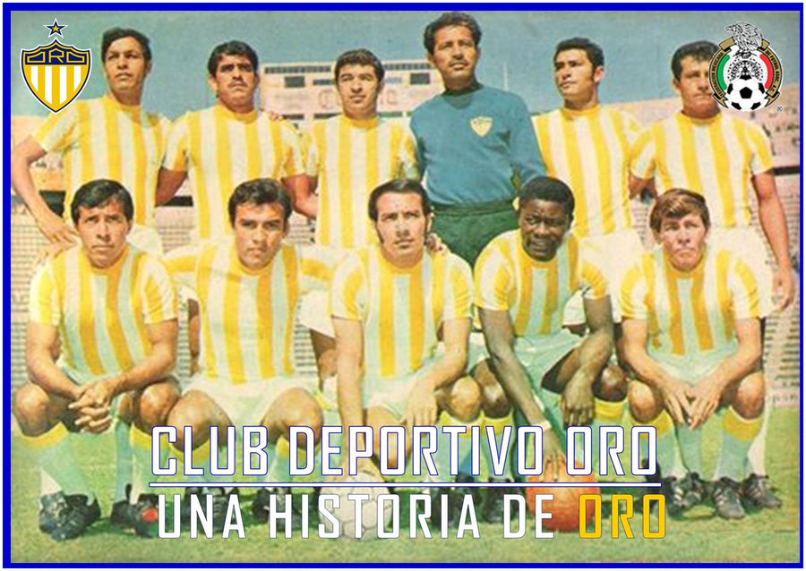 1970 Club Deportivo Oro de Guadalajara Retro Vintage Zarco (S) – Proper  Soccer