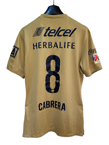 Condicional Por qué no melocotón 2014 2015 Pumas UNAM Nike Match Worn David Cabrera (M) – Proper Soccer