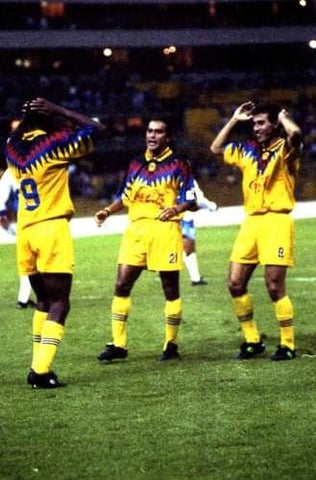 1993 Club Aguilas America Africanas Raul Gutierrez (L) – Proper Soccer