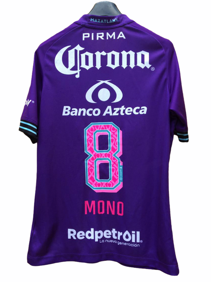 2020 Mazatlan FC Debut Match Worn Pink Mario Mono Osuna (M) - Proper Soccer