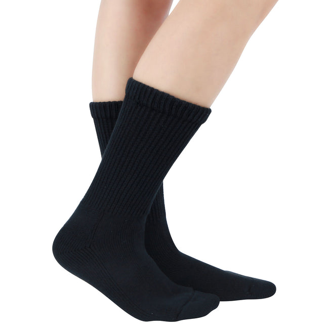 MD Cotton Non-Binding Warm Cushion Crew Socks Dress Socks– All About Socks
