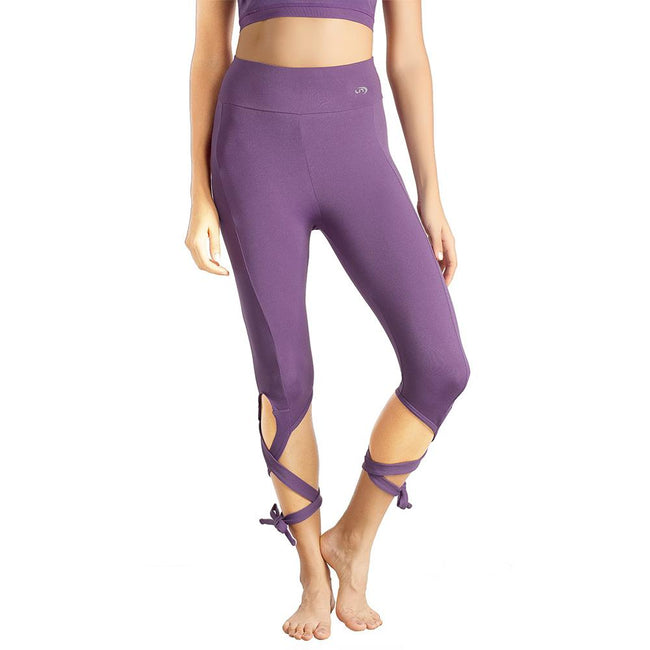 workout leggings with tie waist