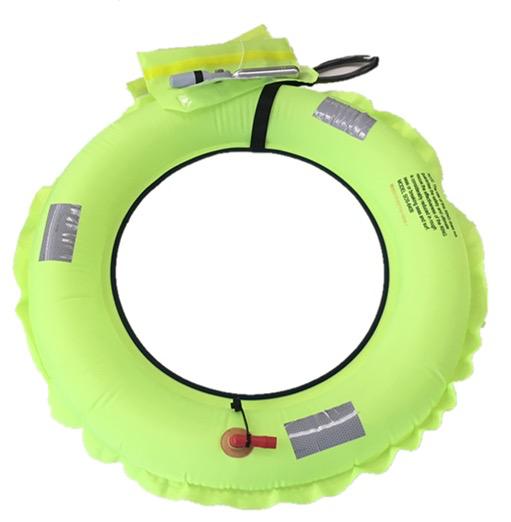 SOS Marine - Rescue Ring - Inflatable Lifebuoy – Arnold's Boat Shop