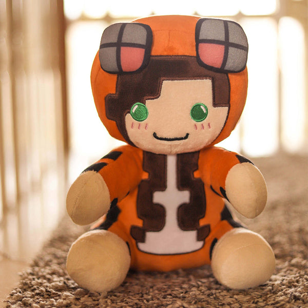 Tina The Tiger Plushie Rockymediamerch - roblox daycare ryguyrocky yandere tina