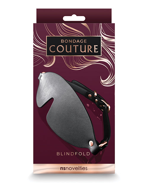Bondage Couture Blind Fold - Black